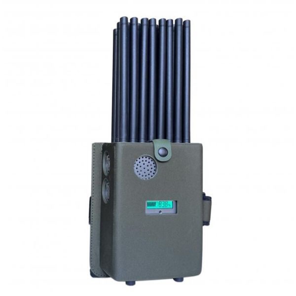 24 Antennans Signal Jammer Blocking WIFI 6E Mobile Phone 2G 3G 4G 5G GPS WIFI UHF VHF RF LOJACK Signals