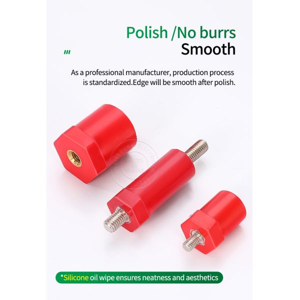 DUWAI Manufacturers Sb1450 m6 Low Voltage Power Car Hex Round Insulator Assy