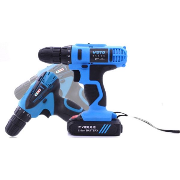 DCD180 21V Cordless Drill 21v Double Speed Power Force Li-ion Battery Rated Torque 32 NM