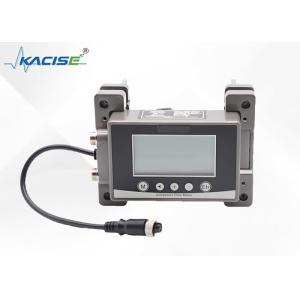 KUF100 Ultrasonic Flow Meter with 4-20mA Output, Industrial Plastic Material, and 256*128 Backlit LCD Display