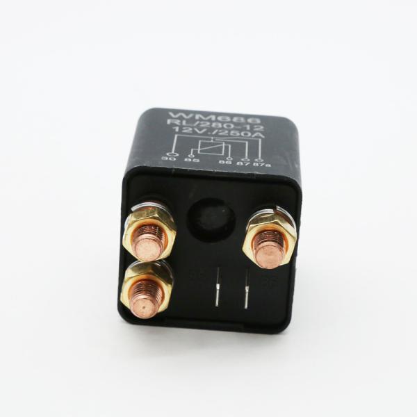 12V 24V 250A Continuous Type High Power Motorcycle Battery Control Switch Terminal Automotive Starter Relay Socket Car Relay