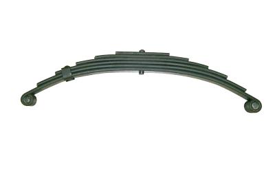 Sup7 / Sup9 Flat Truck Leaf Spring High Hardness Black Color Convenient