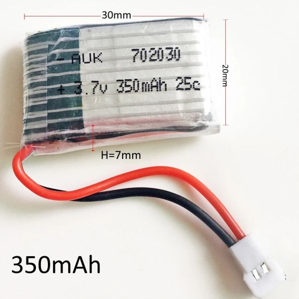 OEM глубокий цикл RC беспилотник батарея 3.7V 400mAh 25C высокая скорость разряда
