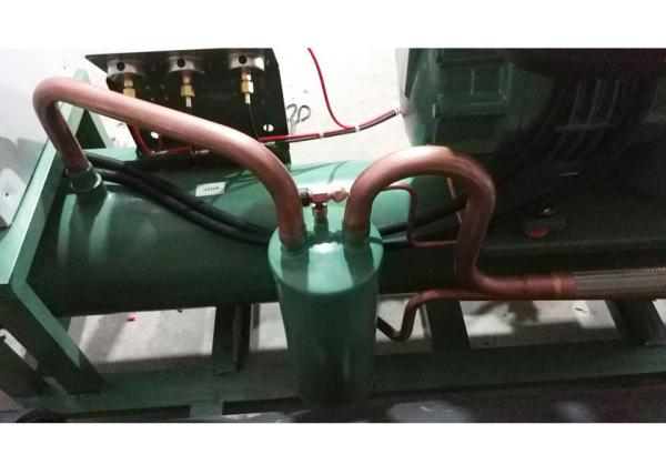 Air Cooling 8HP  Refrigeration Condensing Unit For Seafood Market CE Apprpved