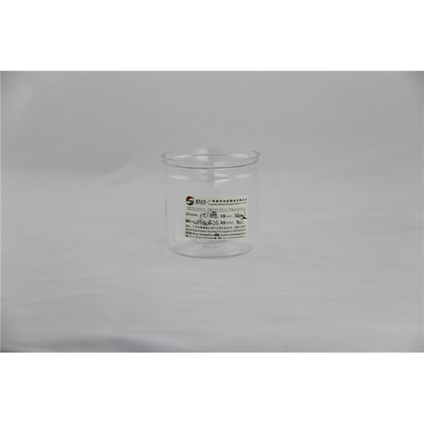 пробки цилиндра ясности качества еды 50ml пластичные, прозрачные чонсервные банкы гайки ЛЮБИМЧИКА