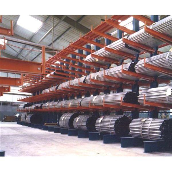 Industrial Warehouse Or Economical Steel Pipe Storage Racks Used Cantilever Rack
