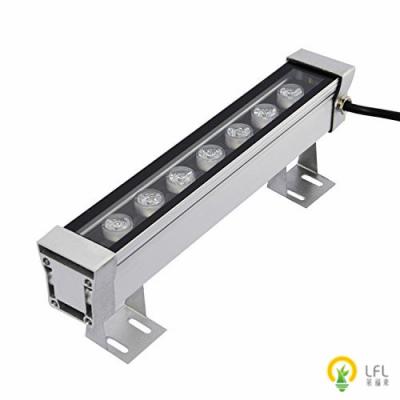 iluminação exterior comercial do diodo emissor de luz IP65 de 46*46*300mm para o espaço 7W do entretenimento