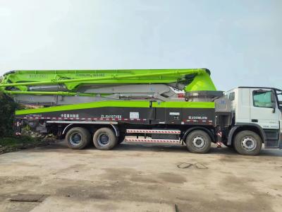 Reconditioned Used Concrete Pump Truck Zoomlion 56m Sitrak Chassis