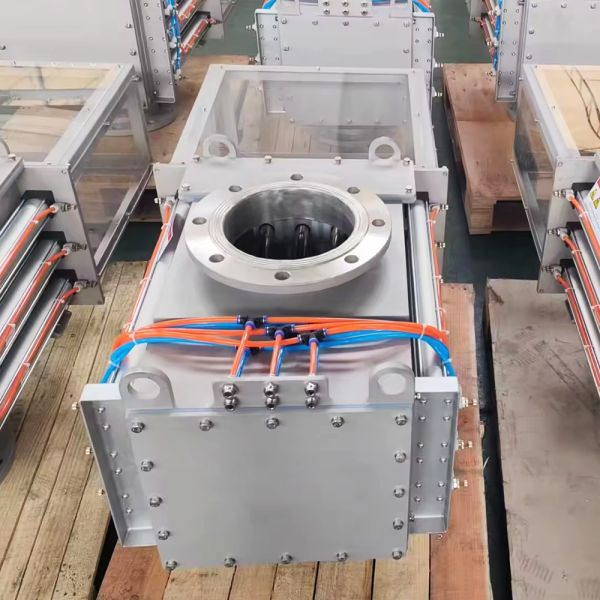 Séparateur magnétique à grille en acier inoxydable personnalisé avec jointure 12.000 Gauss séparateur magnétique pneumatique en poudre équipé de puissantes tiges magnétiques pour batterie au lithium fabricants, usines