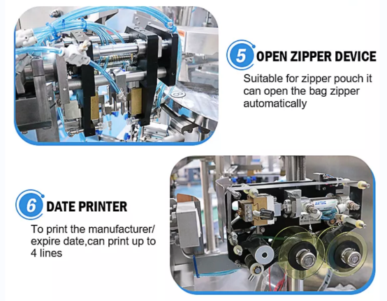 Весить Multihead машины упаковки еды гайки сумки Premade автоматический