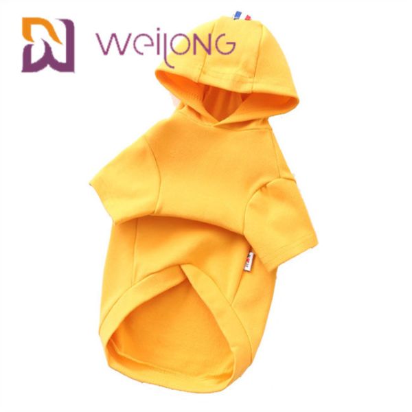 The Union Jack Rubber Print UK Flag Pet Hoodie Short Type BSCI Cute Dog Hoodies