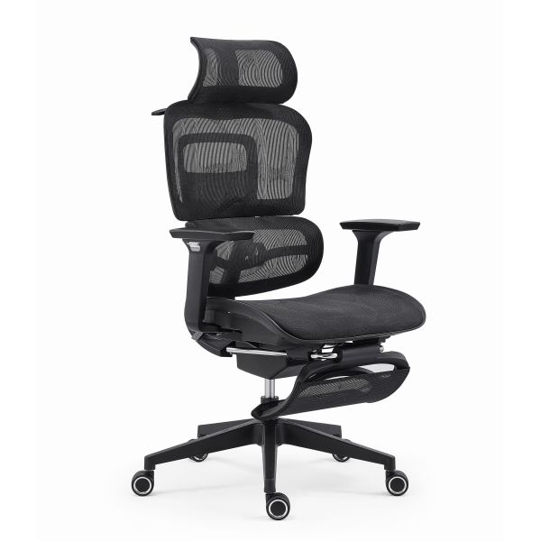 Commercial Back Adjustable Executive Mesh Office Chair Multi Function Ergonomic