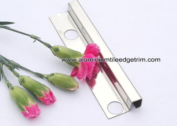 #8 Mirror Effect Stainless Steel Tile Trim For 8mm / 10mm Ceramic Tile
