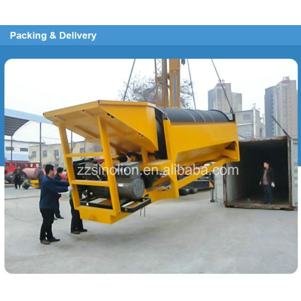Technology Small Scale Mobile Placer Gold Washing Machine for Ghana Australia Bolivia
