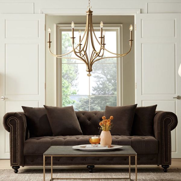 Customizable Design LED Chandelier with 50000 Hours Lifespan for Modern Simple Luxury Lighting