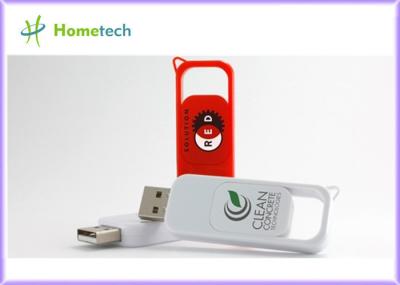 Commande en plastique d'instantané d'USB avec le logo de impression adapté aux besoins du client de logo ou de laser