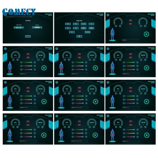 2025 Nouveaux arrivants Équipements de physiothérapie soulager la douleur soulager les douleurs musculaires Machine de physiothérapie magnétique