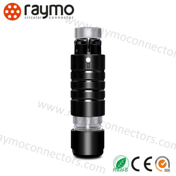 Small Circular Waterproof Connector, Watertight Electrical Connectors Smooth Surface