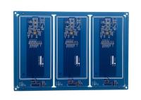 ouro azul da imersão da máscara da solda da placa de circuito impresso HDI de 4L 2u de” com ouro da imersão