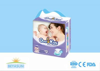 Material não tecido respirável impresso sonolento da tela dos tecidos descartáveis do bebê