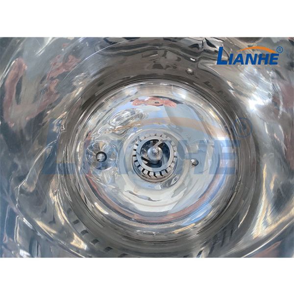 SUS316L Vacuum Homogenizing Mixer Lotion Emulsifier Making Cosmetic Mixing Tank