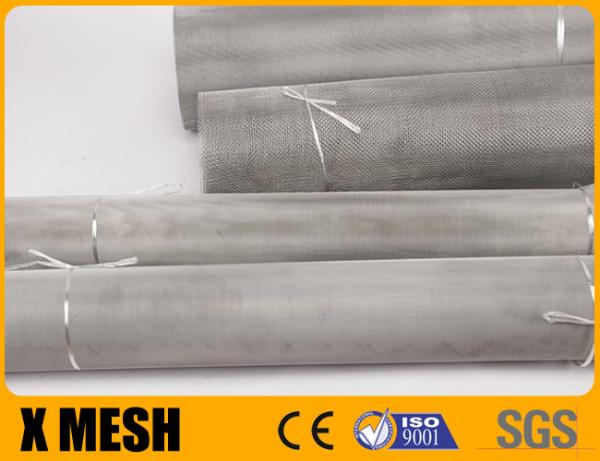 Silver Bright BWG31 Aluminum Window Screen Mesh Rolls weather resistance