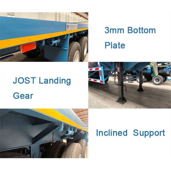 TITAN Tri Axle Telescopic Trailer |  24MExtendable Flatbed Trailer for Sale