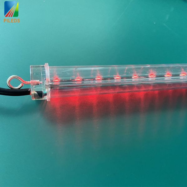 Multicolor Smart LED Meteor Tube Lights Programmable DMX Sound Control