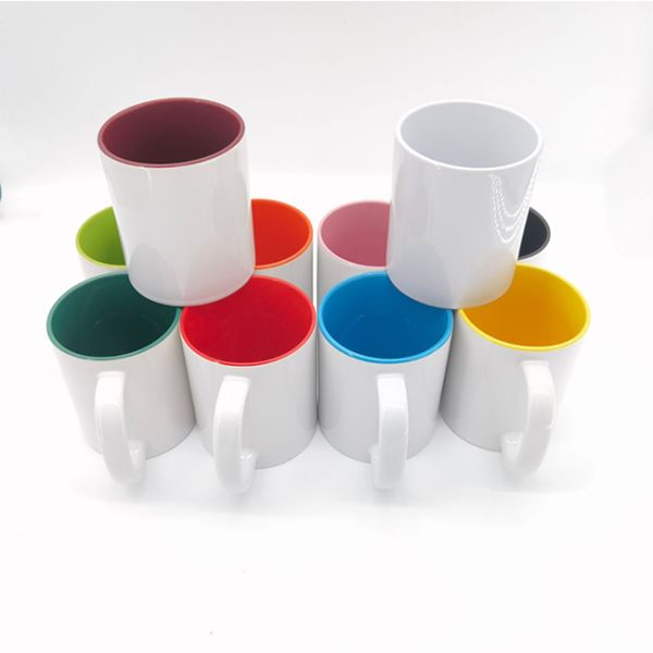 чашки Coffe фарфора кружек питьевой воды сублимации фарфора 15oz пустые