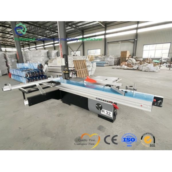 Maximum cutting length 3200 Mm Precision Panel Saw featuring 5.5kw Main Motor designed to deliver precise and panel cutting solutions