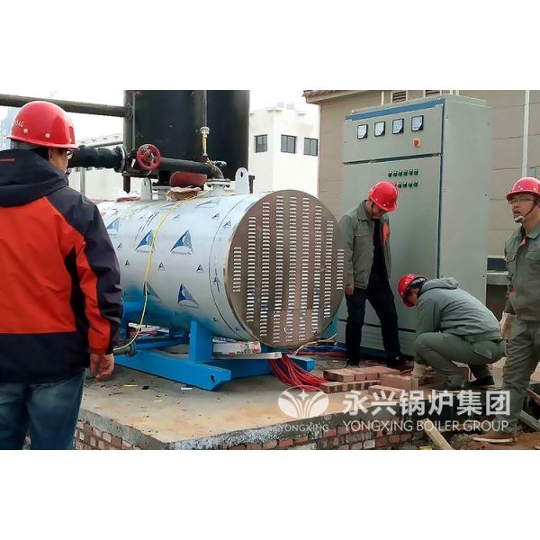 1.4Mw Gas Fired Steam Boiler Heating Hot Water Fire Tube Boiler Natural Circulation