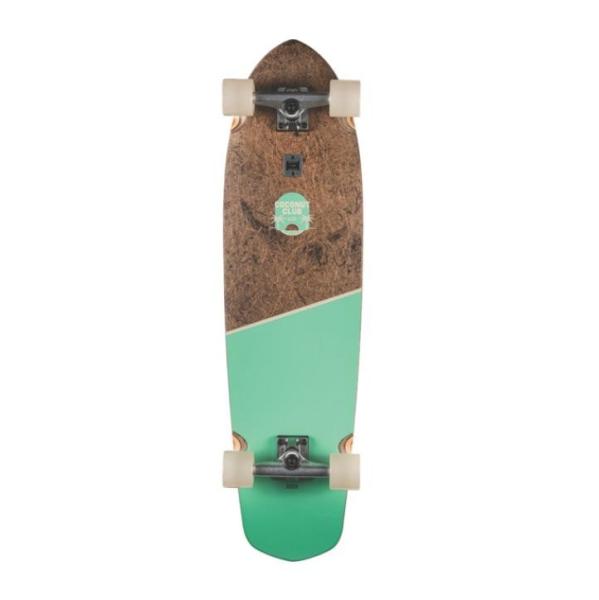 Globe Blazer XL Coconut / Lime Cruiser Complete Skateboard - 9.75 x 36.25
