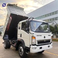 Sinotruk HOMAN 4x2 Pequeno camião de descarga com 5 toneladas 10 toneladas Capacidade de camião leve Suspensão aérea automática