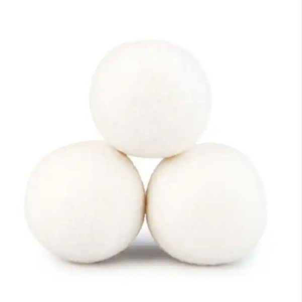 OEM Organic Wool Dryer Balls Washing Machine Laundry Dryer Balls Eco Friendly