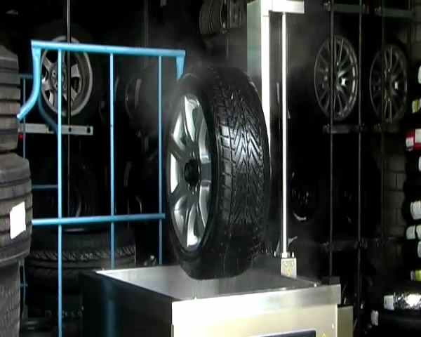 промышленные звуковые танк чистки 4500В/стиральная машина покрышки с пневматическим подъемом