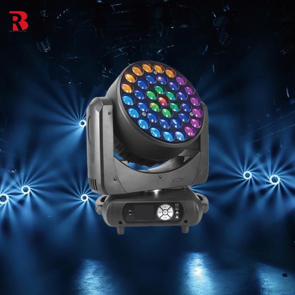 Stage LED Wash Zoom RGBW 4in1  Moving Head Light  Supplier