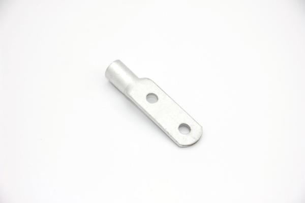 Copper Tubular Lugs Two-holes Energy Storage Terminals Customized Non Insulated Copper Tube Terminals