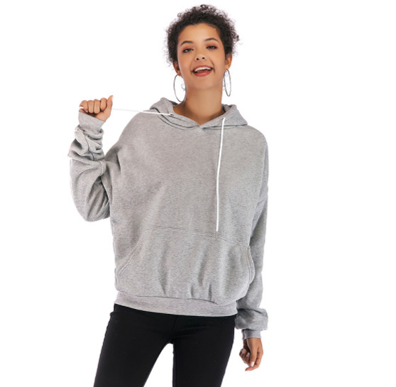 2021 дизайн Hoodie случайного простого пробела хлопка моды изготовленный на зака