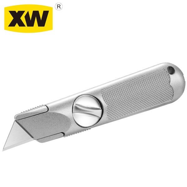 136*31.5*20mm Znic Twist Open Safety Utility Knife Folding Utility Knives SX79-2