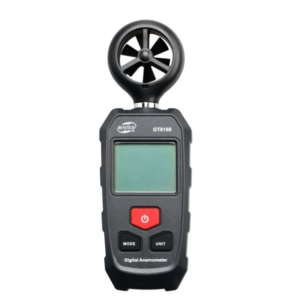 LCD Backlight Display Digital Anemometer WT72 WT9056 GT8160 for Air Velocity Temp Measuring