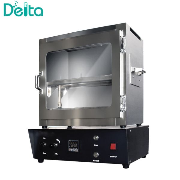 Материал моторных транспортов горит тестер воспламеняемости сопротивления FMVSS 302