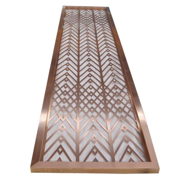Custom high quality decorative stainless steel mesh floor to ceiling room dividers