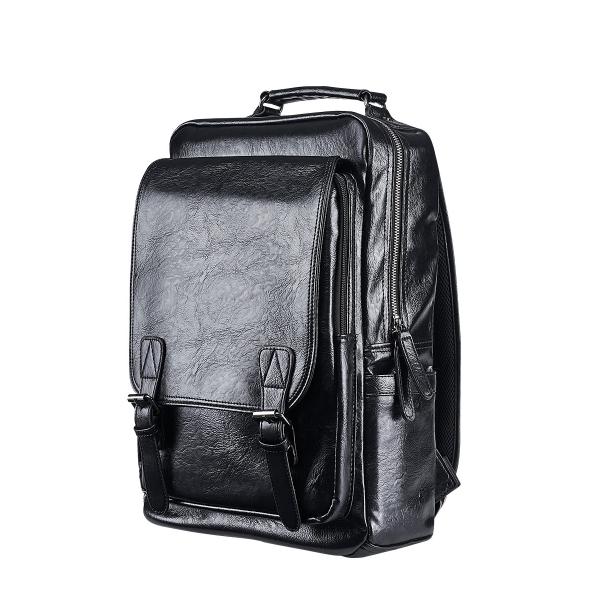 Cotton Lining Material Unisex Backpack with Ergonomic Design and Multiple Pockets Zipper Hasp Closure