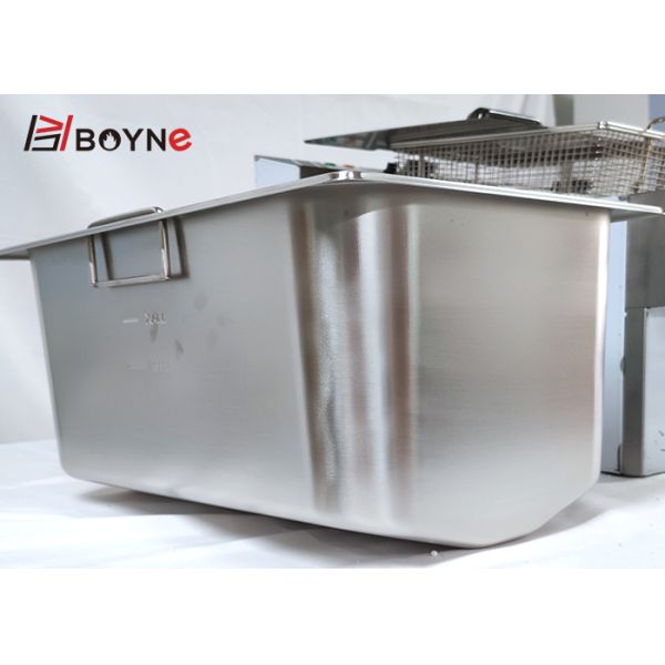 9kw Commercial Kitchen Cooking Equipment Potato Chips Fryer
