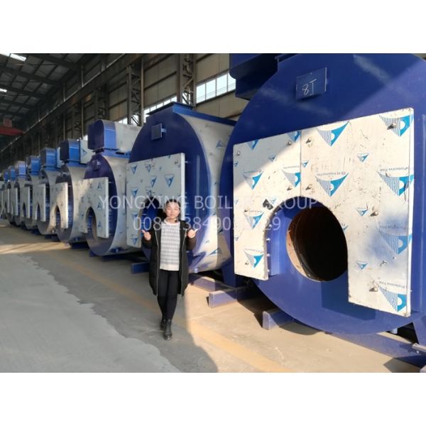 Боилер дымогарной трубы 3 пропусков влажного заднего боилера нержавеющей стали взрывозащищенный
