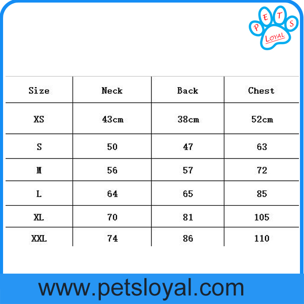 Factory Pet Product Supply Medium Large Spring Autumn Pet Dog Clothes