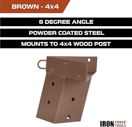 Des supports de support de cerf 4x4 en acier revêtu de poudre Des supports d'ascenseur pour plateforme de chasse en plein air Tour de stores de cerf surélevé