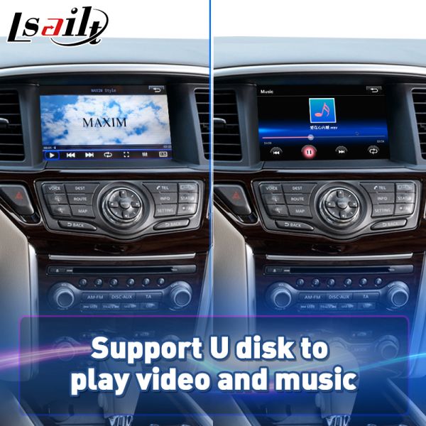 Lsailt Wireless Android Auto Multimedia Carplay Screen for 2013-2016 Nissan Pathfinder R52