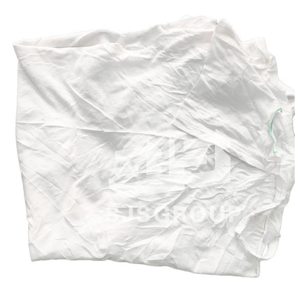 Factory hot sale 10kg 25kg 20kg used white t shirt rags 100% Cotton Wiping Cotton Rags For Industrial use