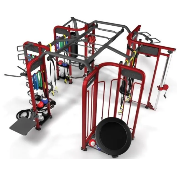 Gym Machine Weightlifting Pull up Eight-door Comprehensive Trainer Multifunction Squat Rack